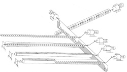 Шнековый транспортер (навозоудаление)